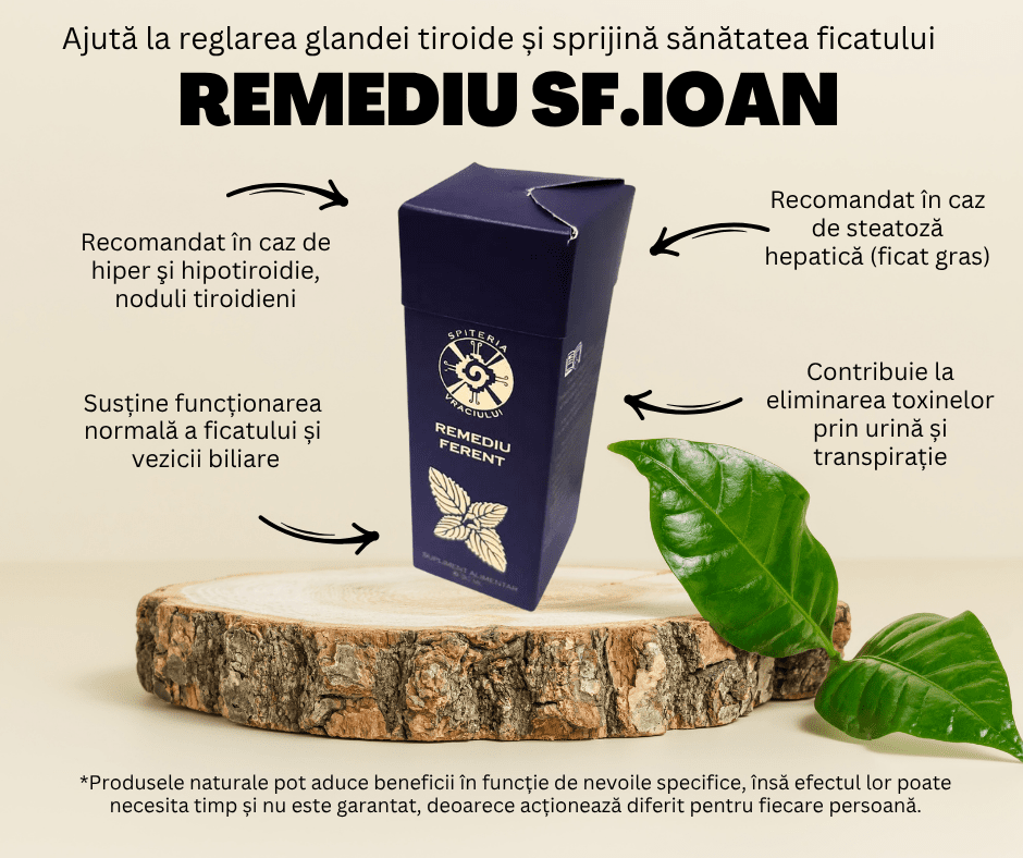 Remediu Sf. IOAN - Pentru sănătatea ficatului