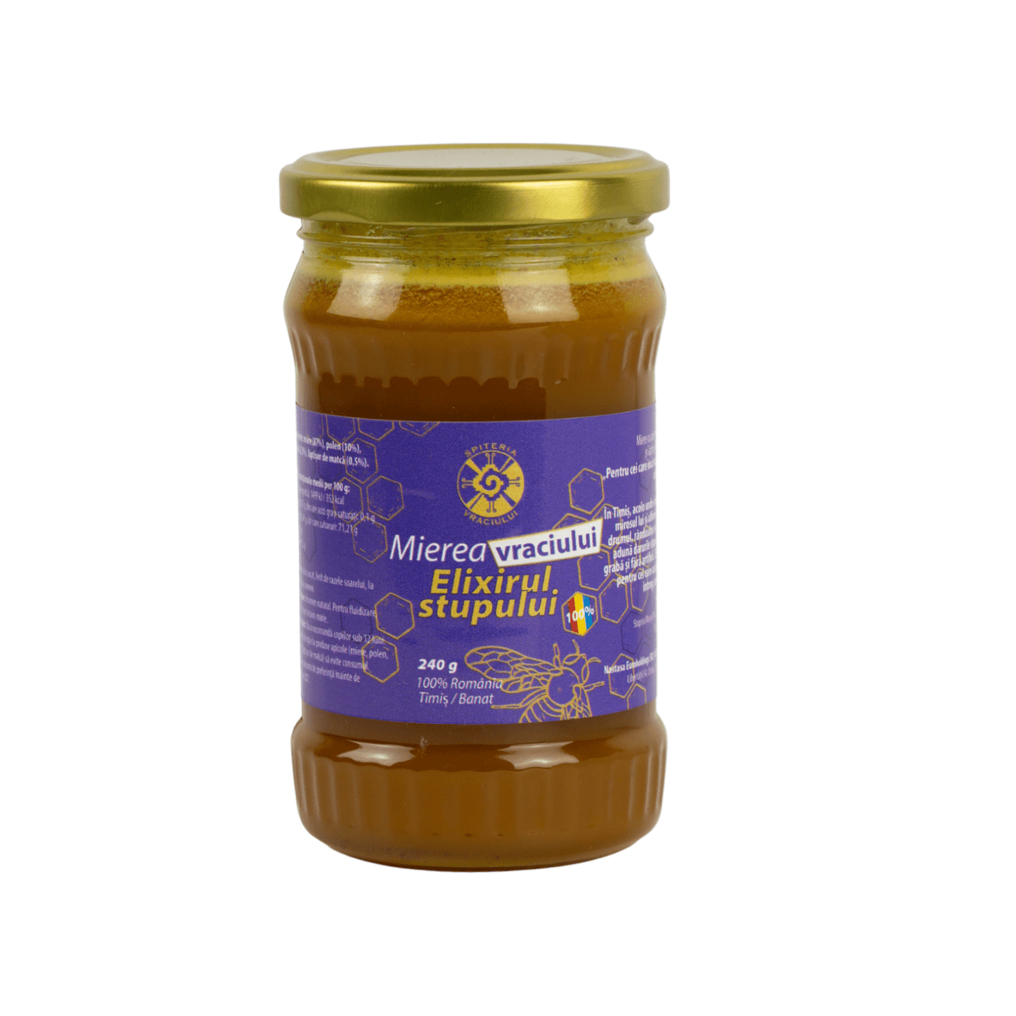 Mierea Vraciului Elixirul Stupului - Spiteria Vraciului