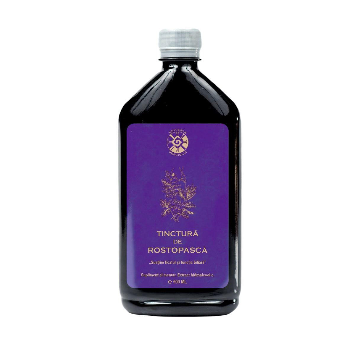 Tinctură de Rostopască – Susține Ficatul și Funcția Biliară | 500ml - Spiteria Vraciului