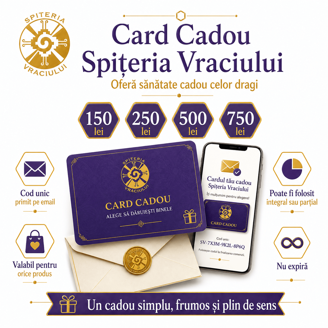Card cadou Spițeria Vraciului - Spiteria Vraciului