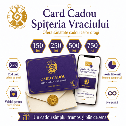 Card cadou Spițeria Vraciului - Spiteria Vraciului