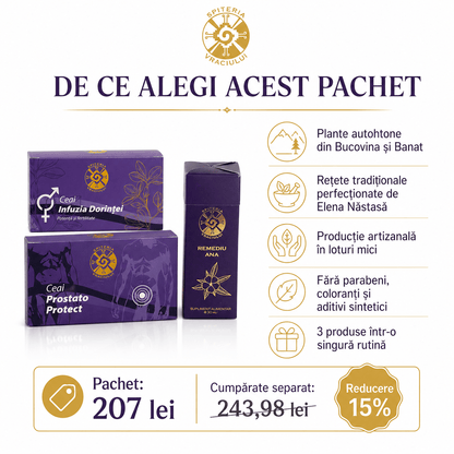Pachet Vitalitate Bărbătească - Spiteria Vraciului