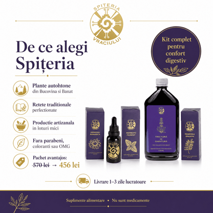 Pachet Confort Digestiv - Spiteria Vraciului