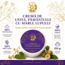 Leac Bătrânesc pentru Regenerarea Pielii – Cremă Untul Pământului și Mărul Lupului | 100g - Spiteria Vraciului