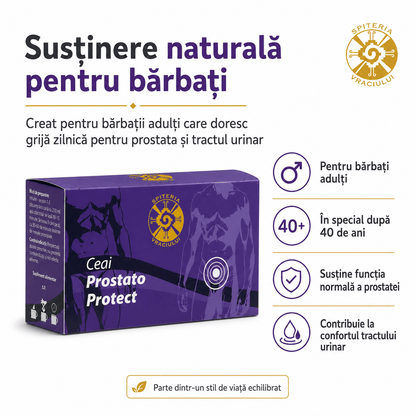 Ceai Natural Prostată – Prostato Protect | Sănătate Urinară Masculină - Spiteria Vraciului