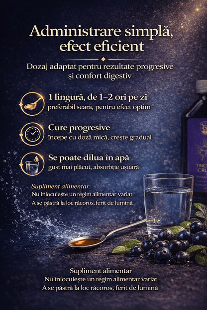 Tinctură de Crușin – Tranzit Intestinal Lin și Natural | Laxativ Blând 500ml