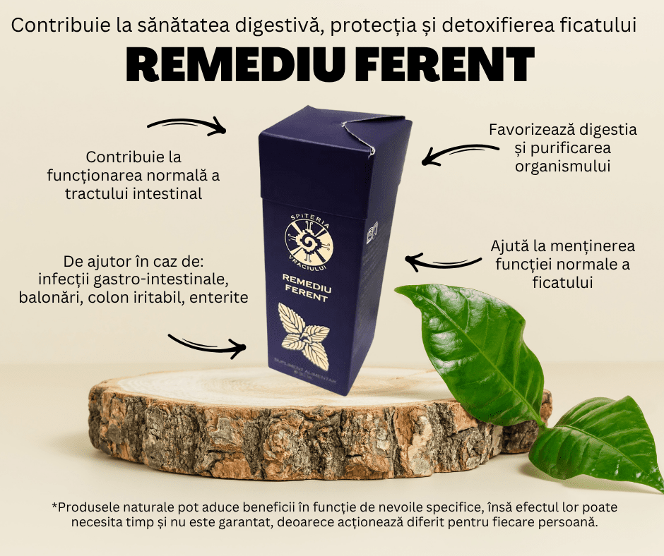 Remediu FERENT - Digestie ușoară
