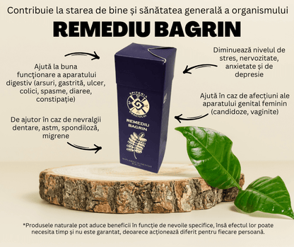 Remediu BAGRIN - Gastrită și ulcer sub control