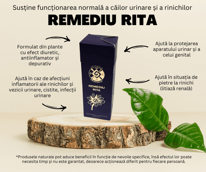 Remediu RITA - Pentru infecții urinare (cistite)