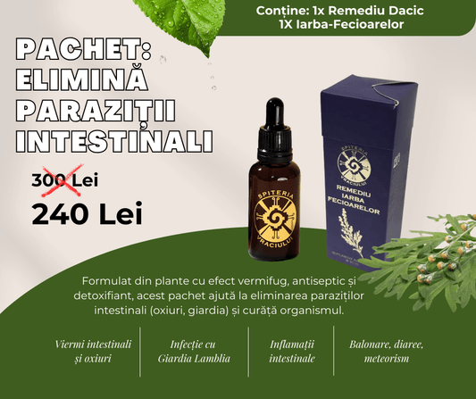 Pacchetto: Elimina i parassiti intestinali