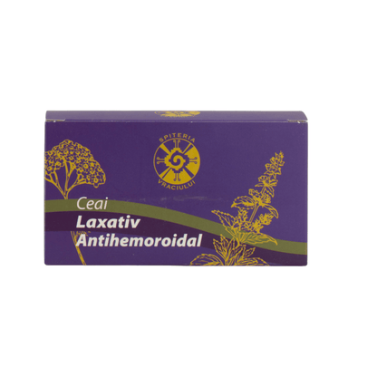 Ceai Natural Laxativ și Antihemoroidal – Tranzit Intestinal Sănătos - Spiteria Vraciului