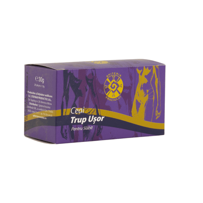 Ceai Natural pentru Slăbit și Detoxifiere – Trup Ușor - Spiteria Vraciului