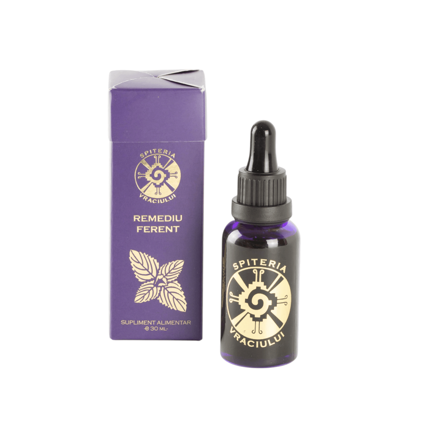 Remediu Natural Digestie și Diaree – Extract de Mentă FERENT | 30ml - Spiteria Vraciului