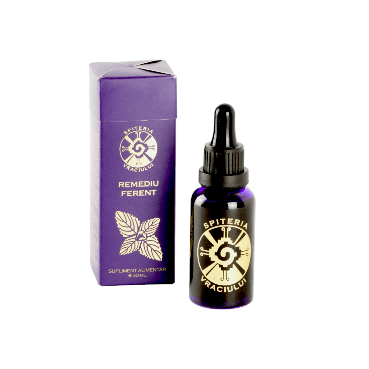 Remediu Natural Digestie și Diaree – Extract de Mentă FERENT | 30ml - Spiteria Vraciului