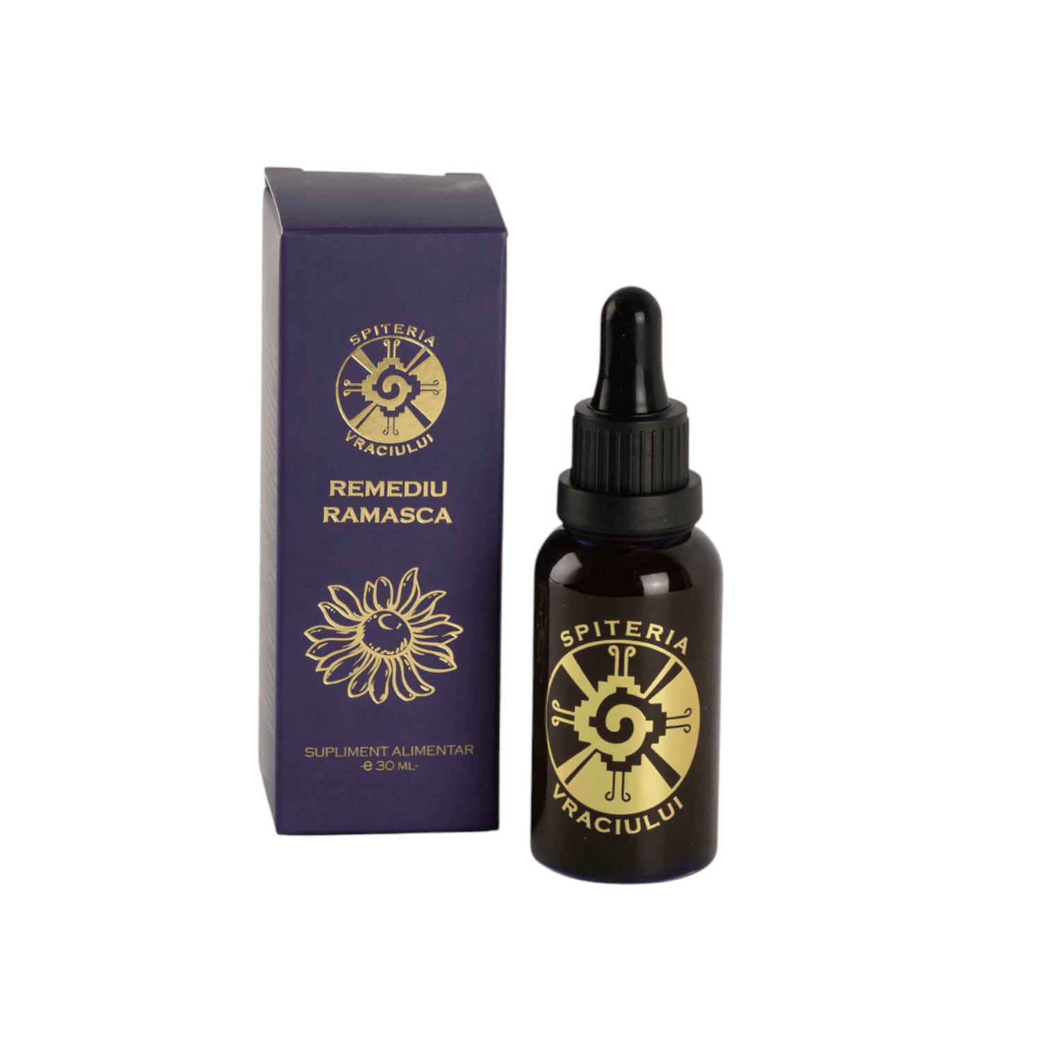 Remediu natural balonare constipație colon iritabil RAMAȘCA — flacon 30ml Spițeria Vraciului