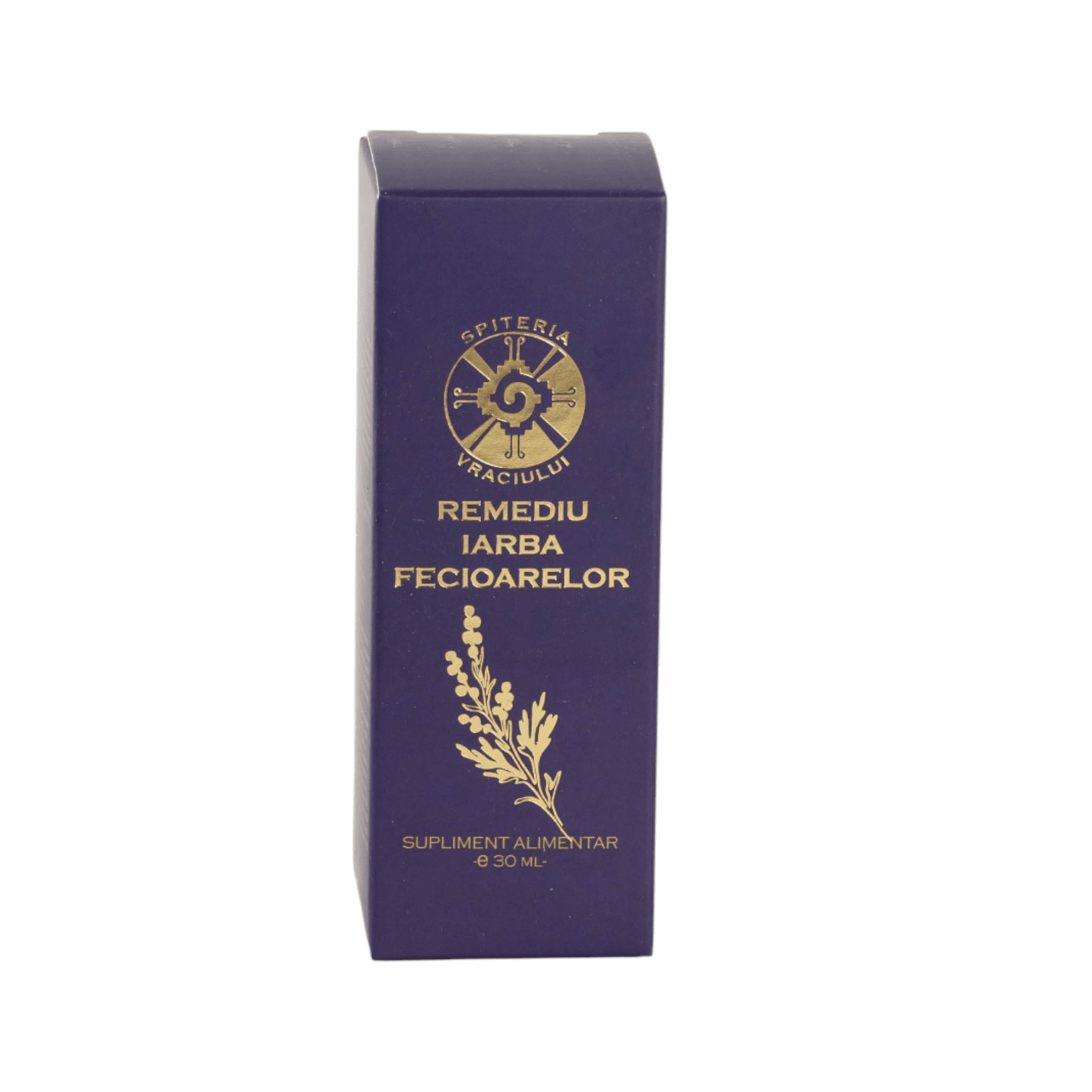 Remediu Natural Deparazitant – IARBA FECIOARELOR | 30ml - Spiteria Vraciului