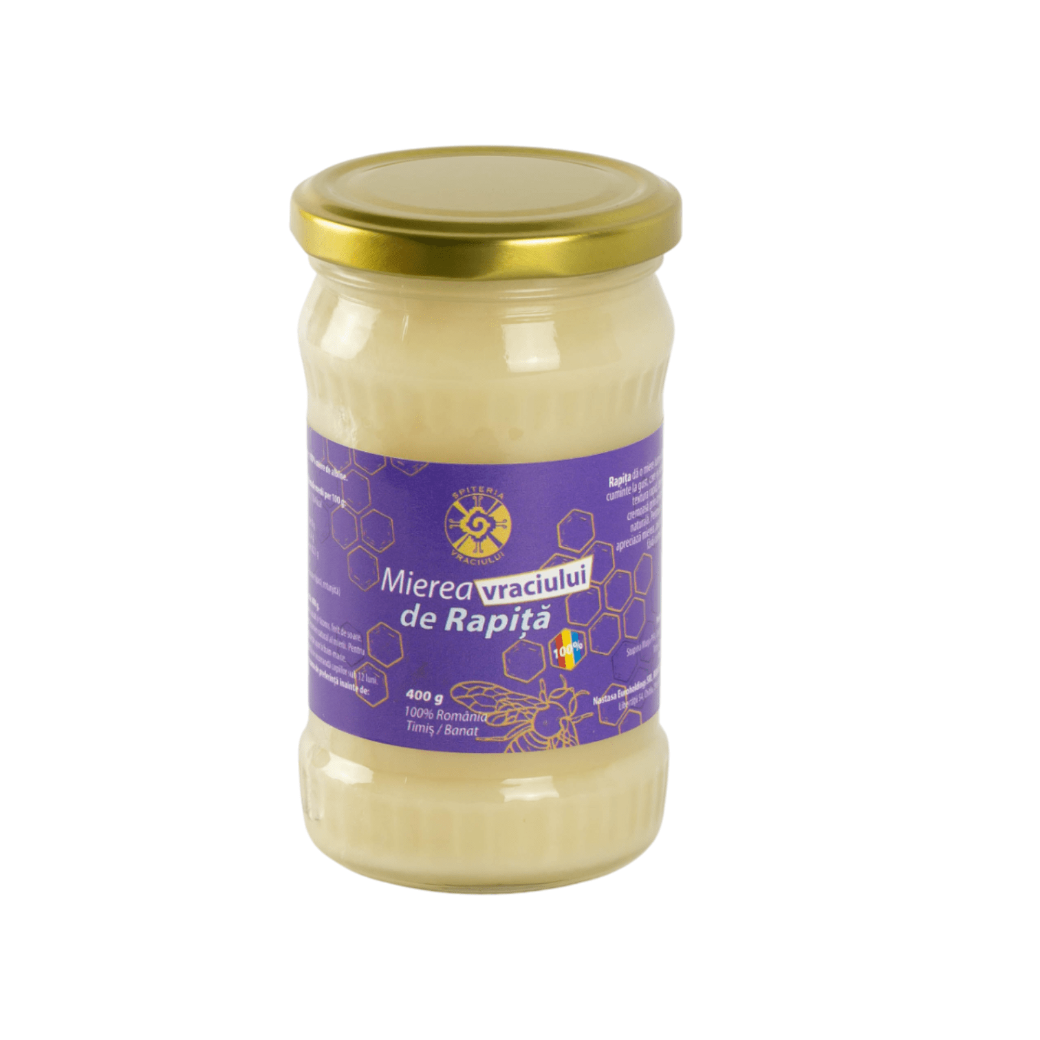 Miere de Rapiță Naturală – Mierea Vraciului | Miere Românească Crudă - Spiteria Vraciului